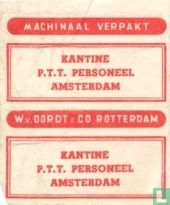 Kantine P.T.T. Personeel