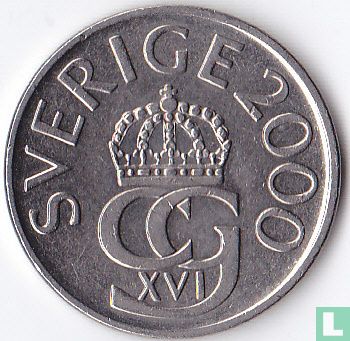 Suède 5 kronor 2000