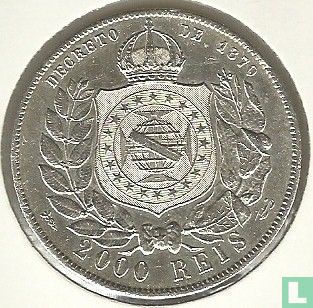 Brésil 2000 réis 1889