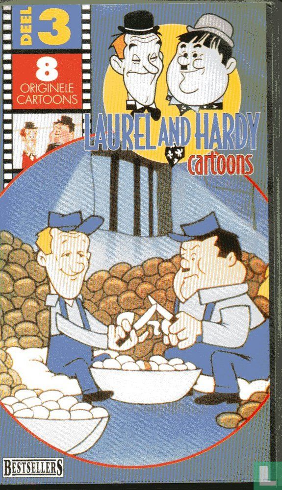 Laurel & Hardy Cartoons 3 VHS 3 (1987) - VHS video tape - LastDodo
