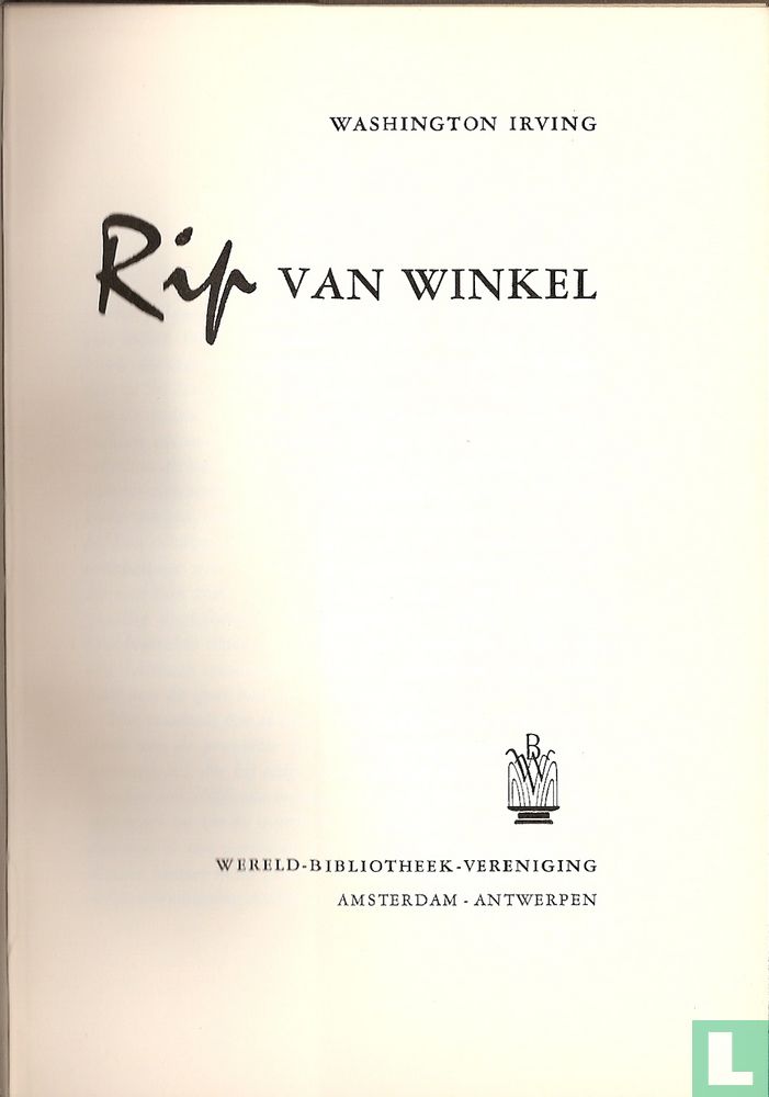 Rip van Winkel