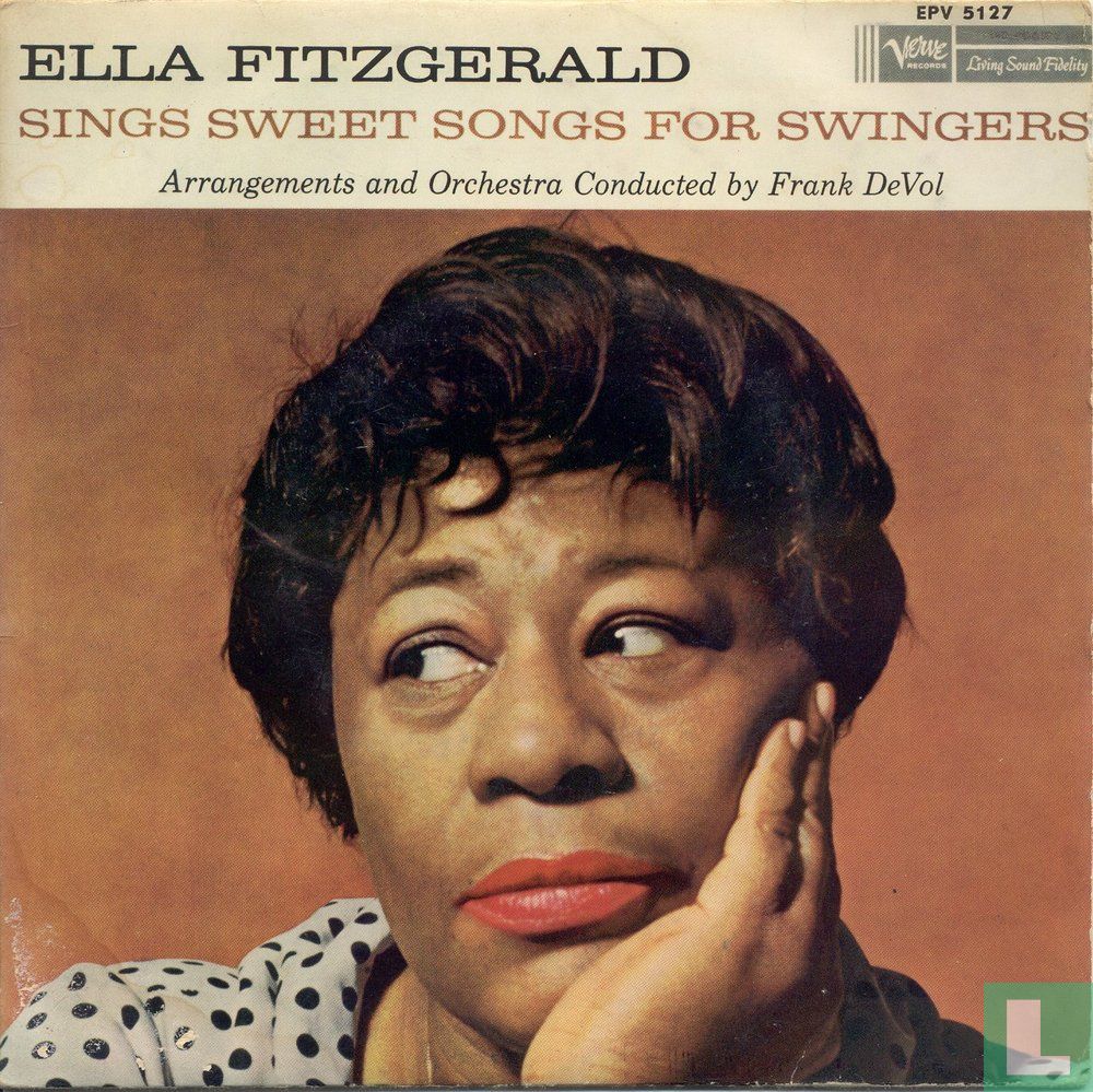 Ella Fitzgerald sings sweet songs for swingers EP EPV 5127 - Fitzgerald, Ella