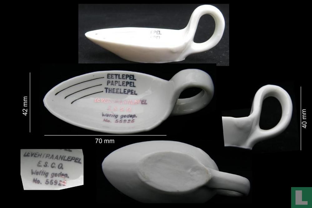 Liver oil spoon