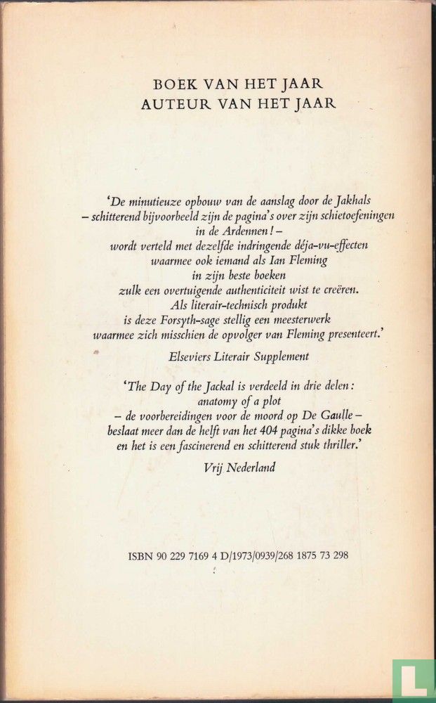 De dag van de jakhals