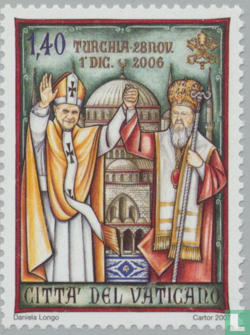 Reizen van Paus Benedictus XVI in 2006 1,40 (2007) - Vaticaanstad ...