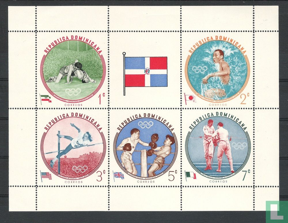 Olympische Spelen (1960) - Dominicaanse Republiek - LastDodo