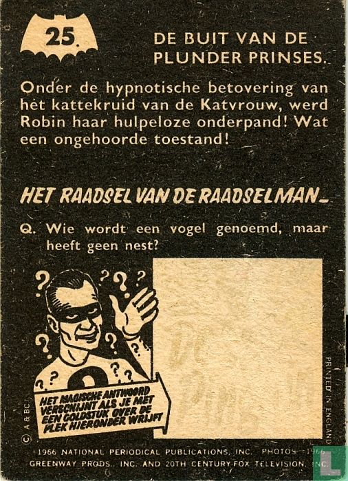 De buit van de plunderprinses