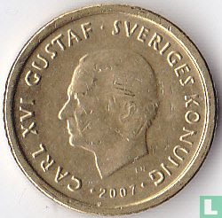 Suède 10 kronor 2007