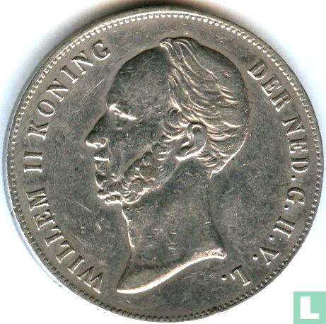 Pays-Bas 2½ gulden 1849 (type 1)