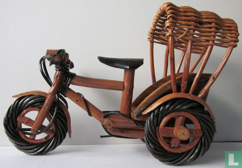 Houten riksja