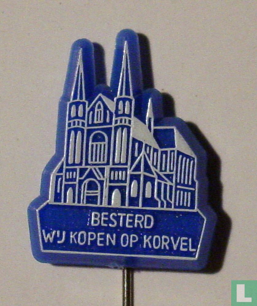 Besterd [wit op blauw]