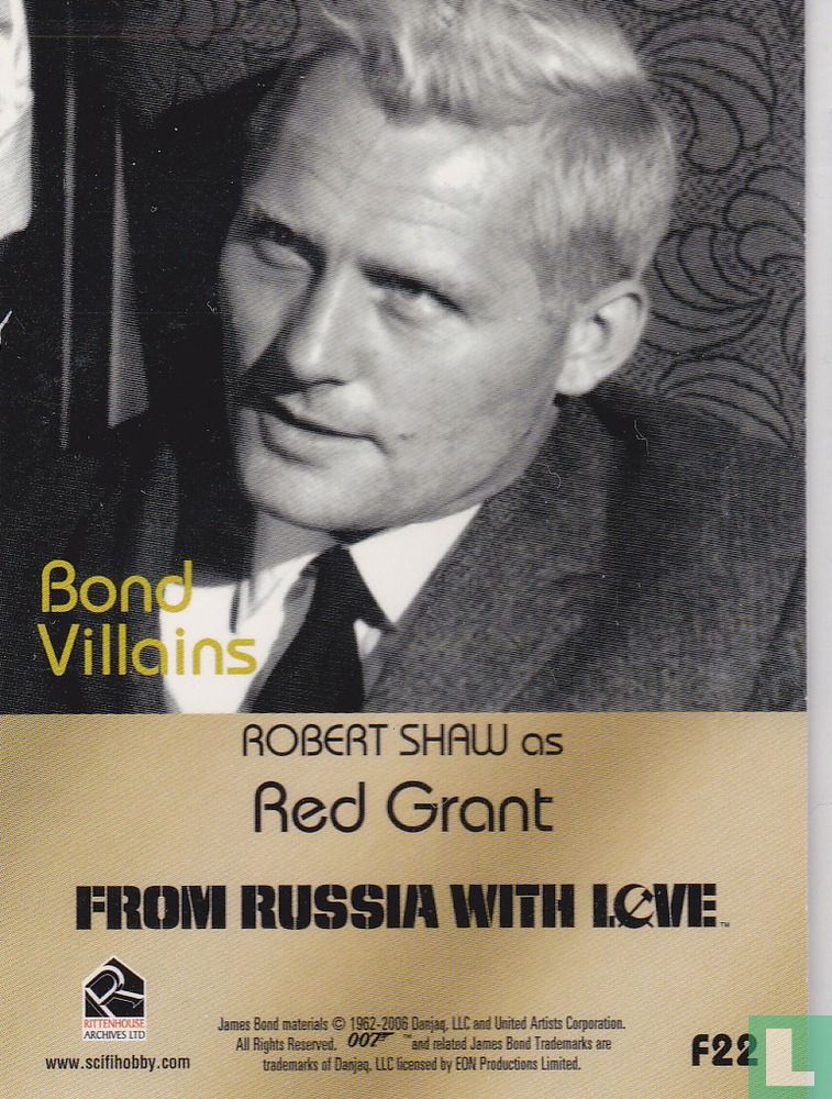 Robert Shaw as Red Grant