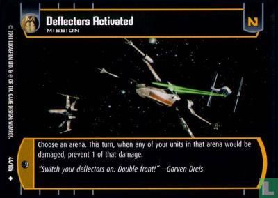 Deflectors Activated