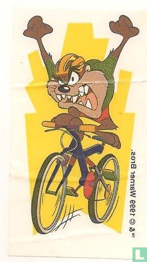 Devil op fiets