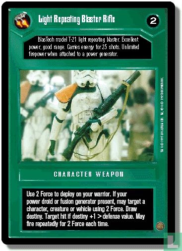 Light Repeating Blaster Rifle