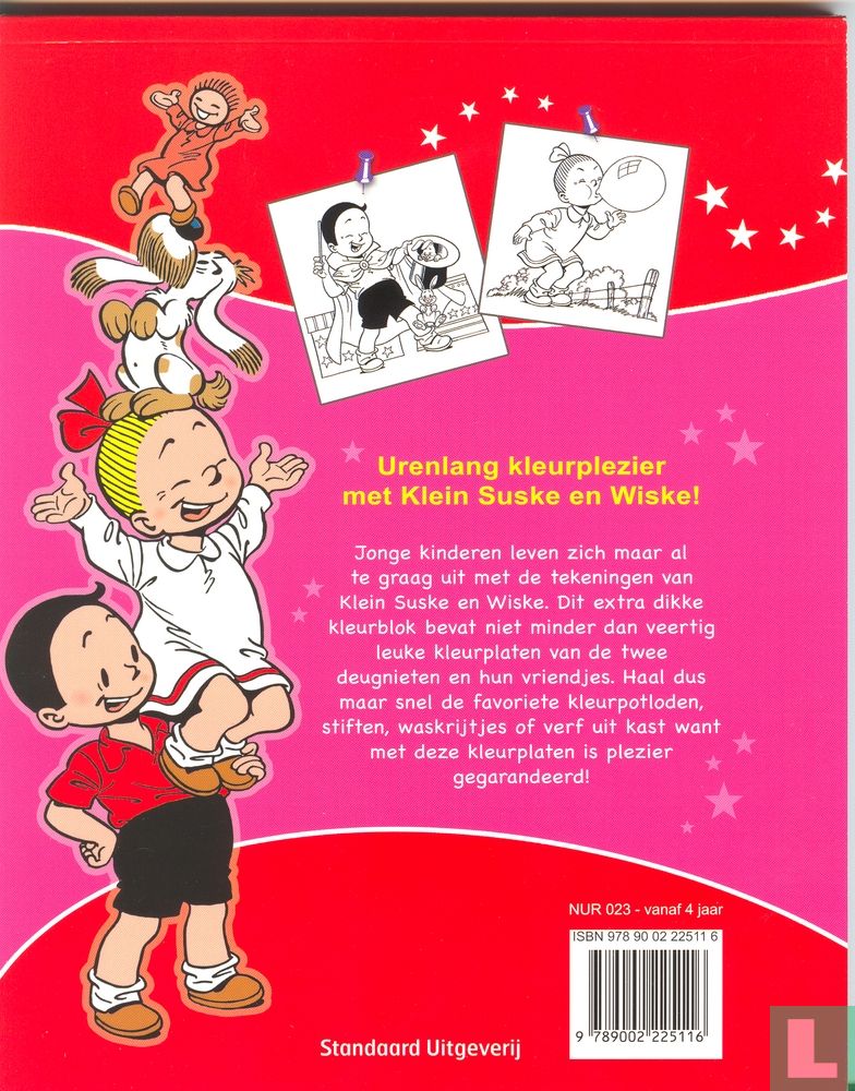 40 leuke kleurplaten (2006) Suske en Wiske junior LastDodo