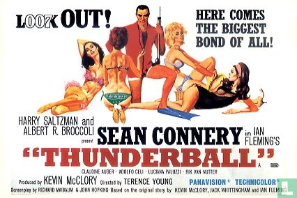 EO 00725 - Bond Classic Posters - Thunderball
