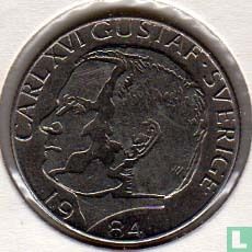 Suède 1 krona 1984