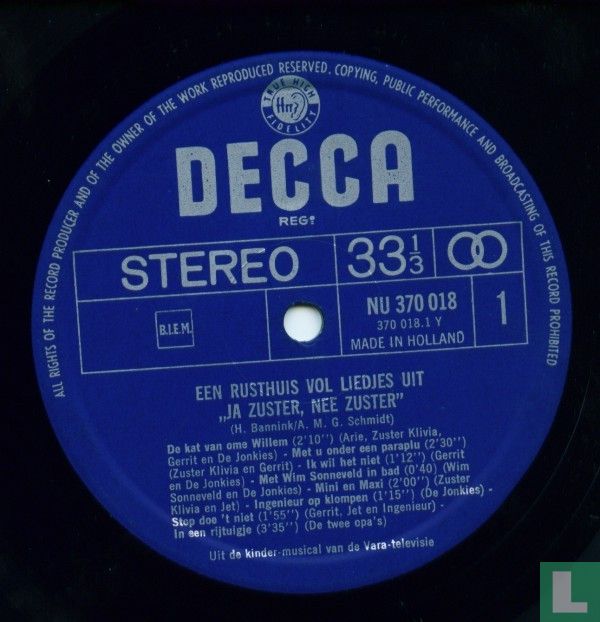 Een rusthuis vol liedjes uit 'Ja