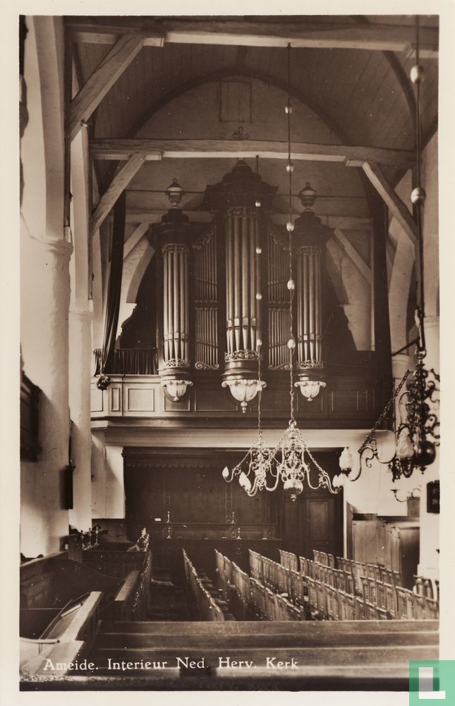 Interieur Ned. Herv. Kerk