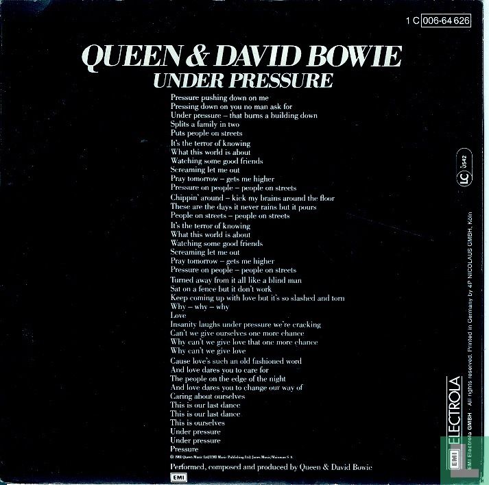 Under Pressure