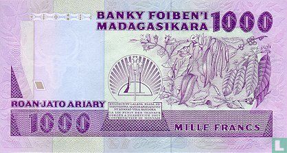 Madagascar 1000 Francs