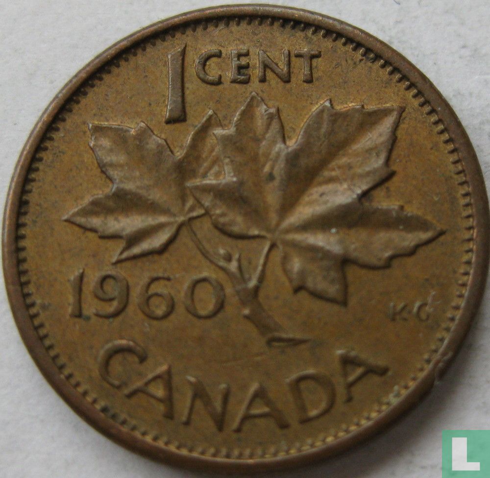 Canada 1 cent 1960