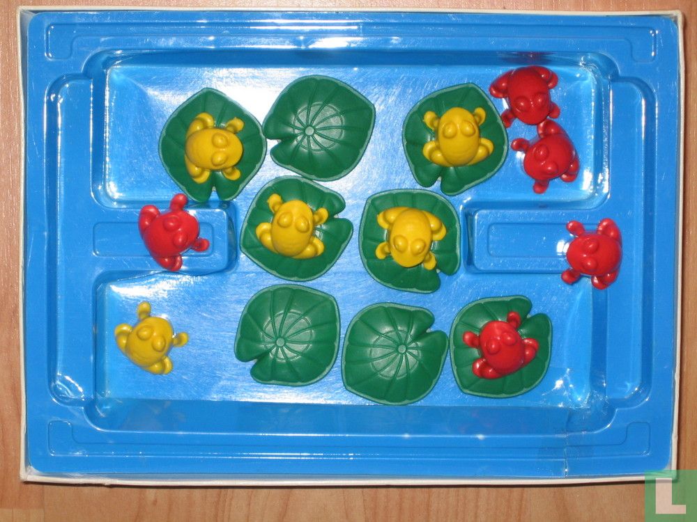 Plons! Het springende kikkerspel.