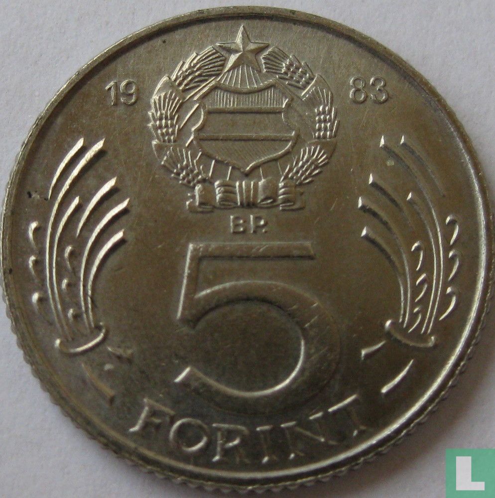 Ungarn 5 Forint 1983