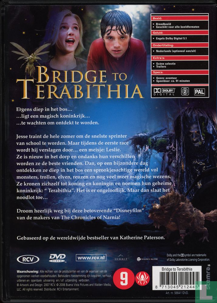 Bridge to Terabithia DVD (2007) - DVD - LastDodo