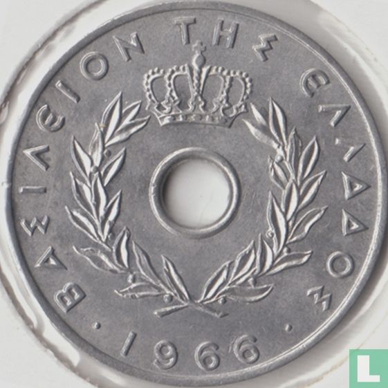 Grèce 20 lepta 1966