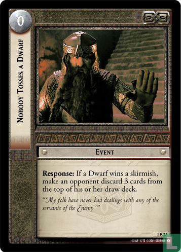 Nobody Tosses a Dwarf