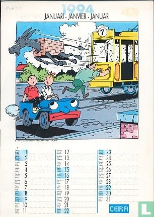 Cera kalender 1994
