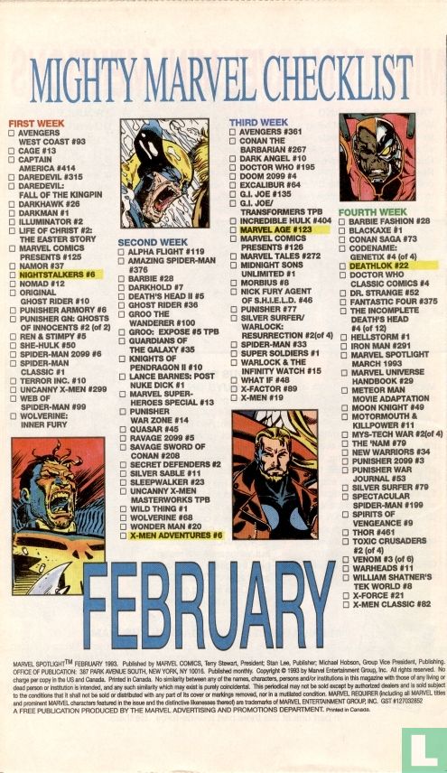 Marvel Spotlight