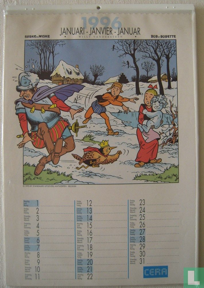 Cera kalender 1996