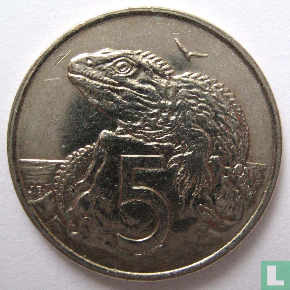 Neuseeland 5 Cent 2001