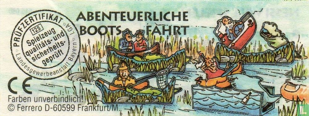 Bateau avec monstre