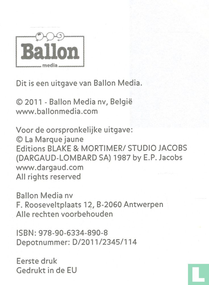 Het gele teken