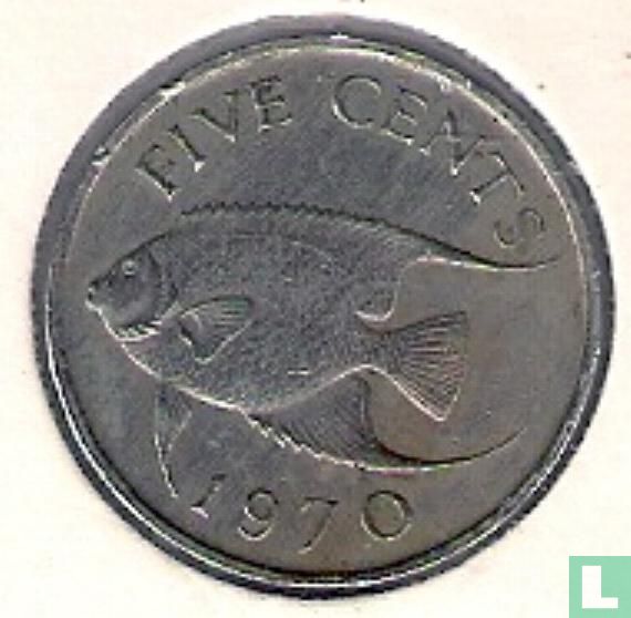Bermuda 5 cent 1970