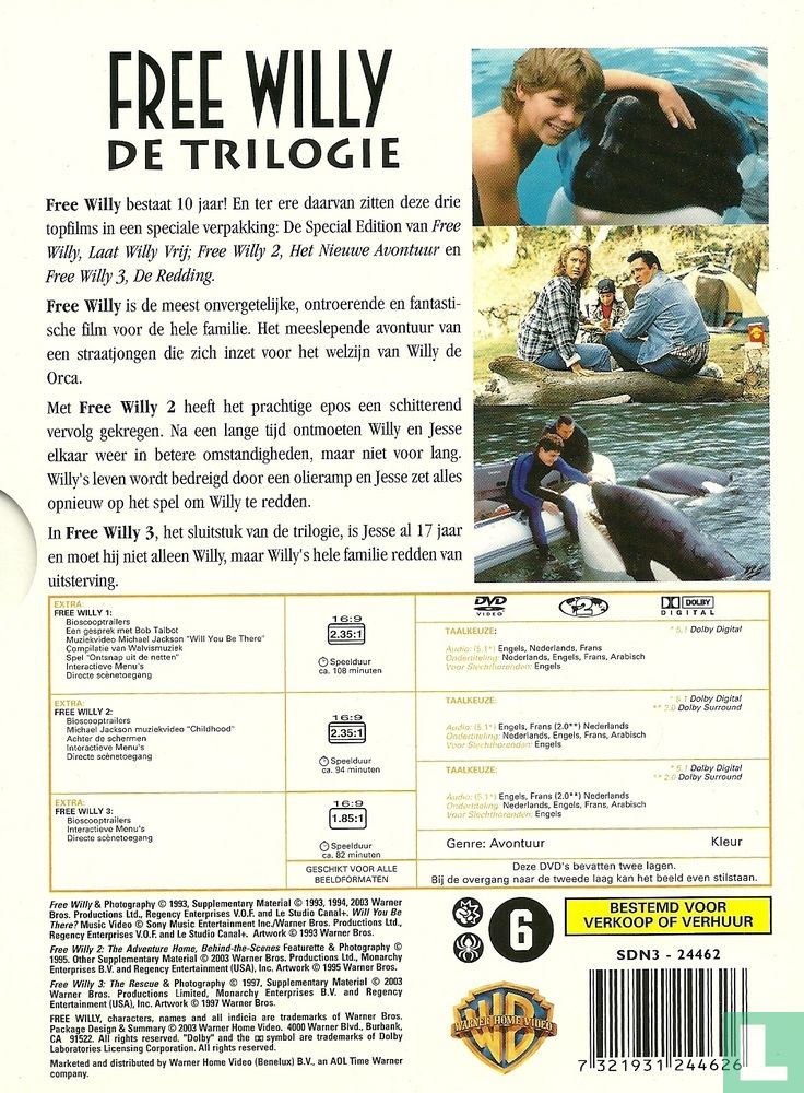 Free Willy - De Trilogie