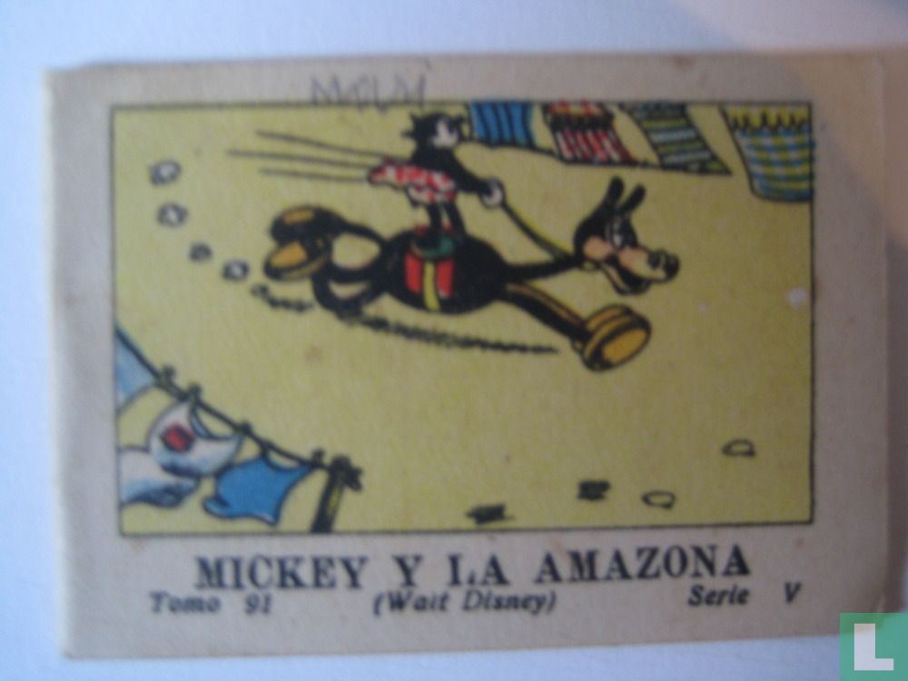 Mickey y la amazona