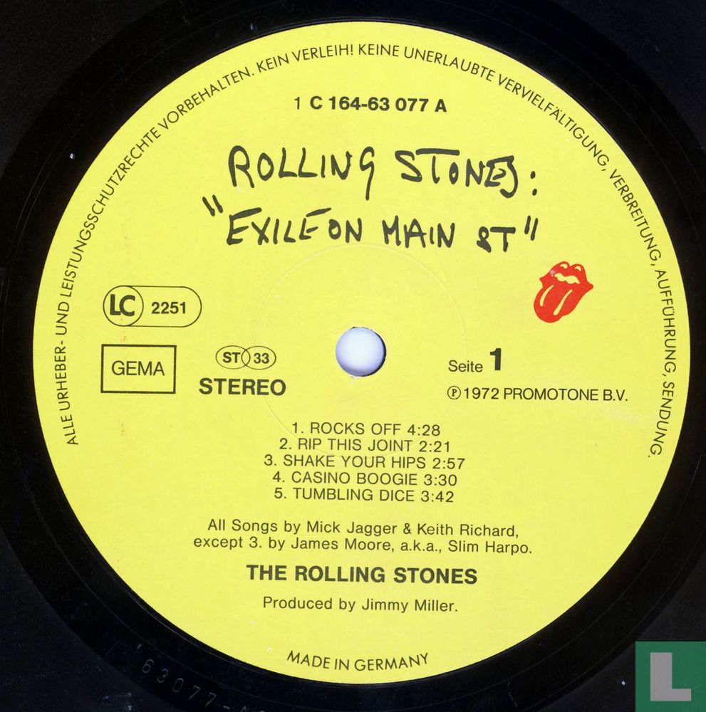 Exile On Main St.