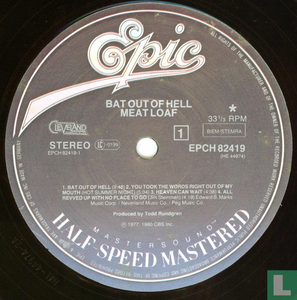 Bat out of Hell