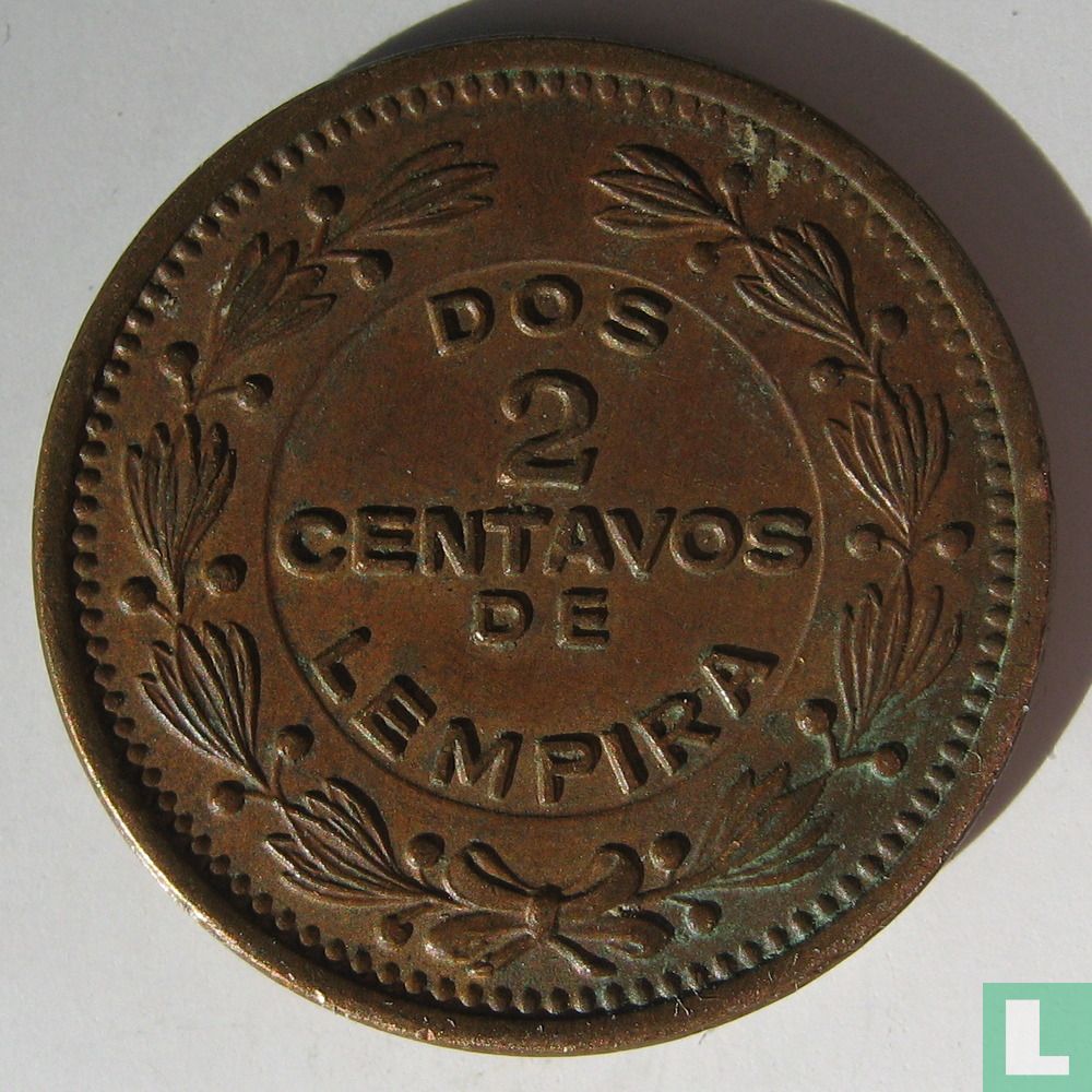 Honduras 2 centavos 1956