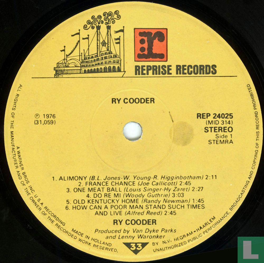 Ry Cooder