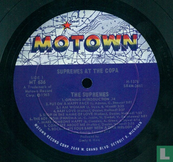 The Supremes at the Copa