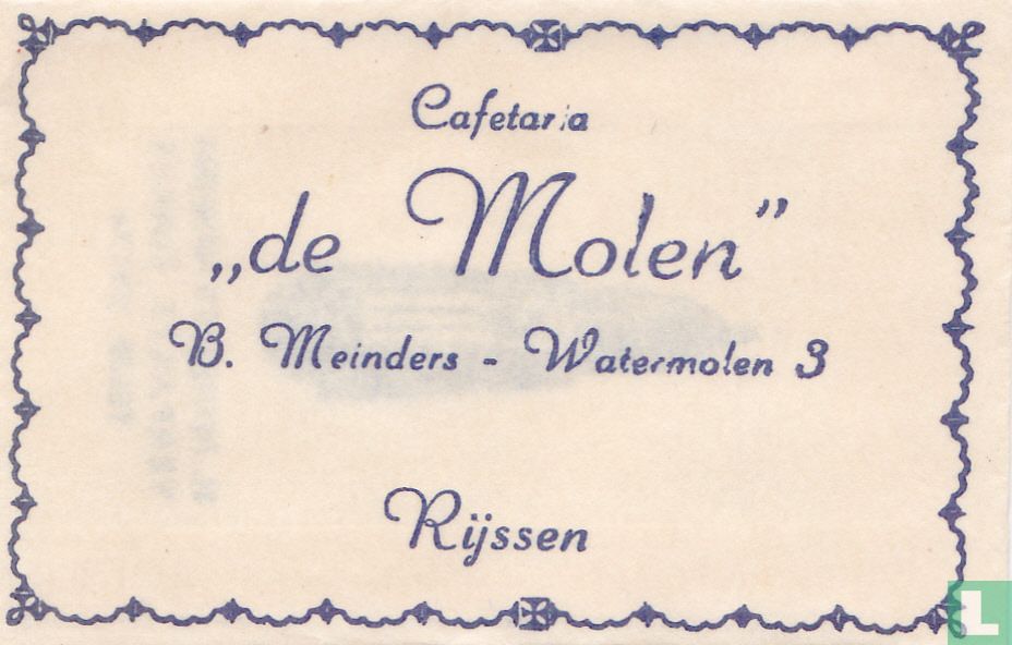 Cafetaria "De Molen"