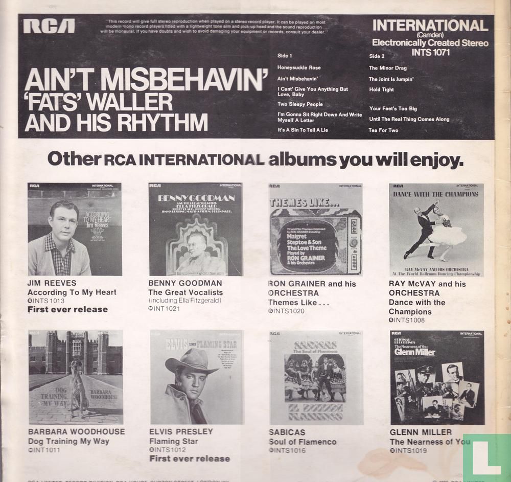Ain’t Misbehavin’ 