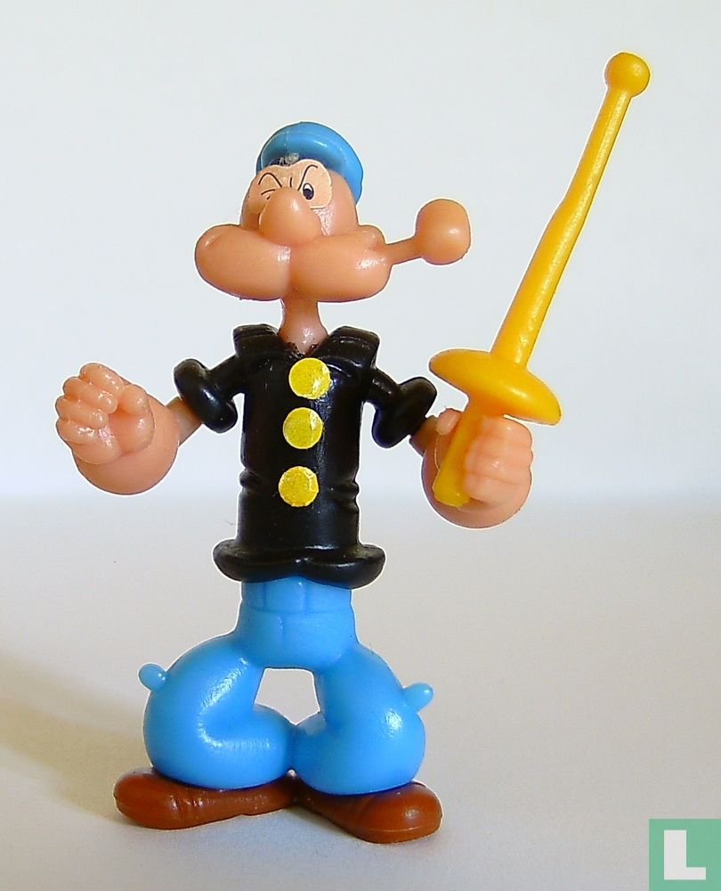 Popeye mit Schwert