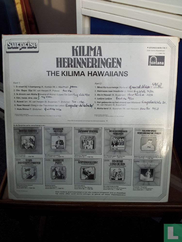 Kilima herinneringen